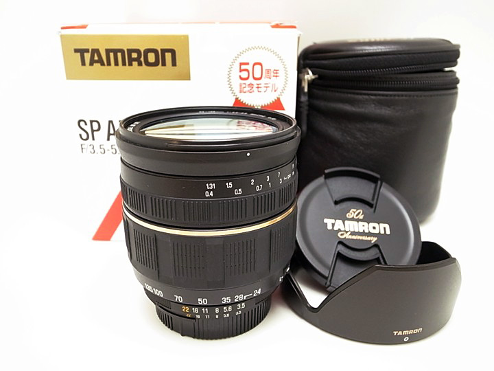 TAMRON SP AF24-135mm/f3.5-5.6 AD アスフェリカル（IF）Fマウント用 50thモデル