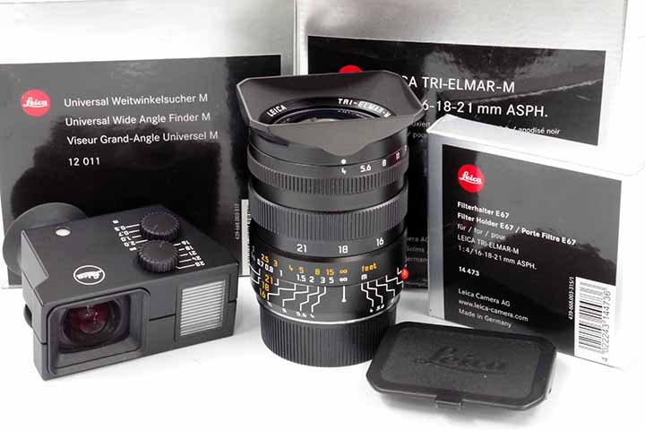 Leica トリエルマー16-18-21mm f4M ASPH 6bit