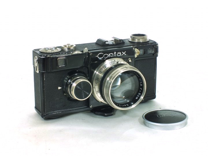 CONTAX ブラックコンタックス ゾナー 5cm/f1.5