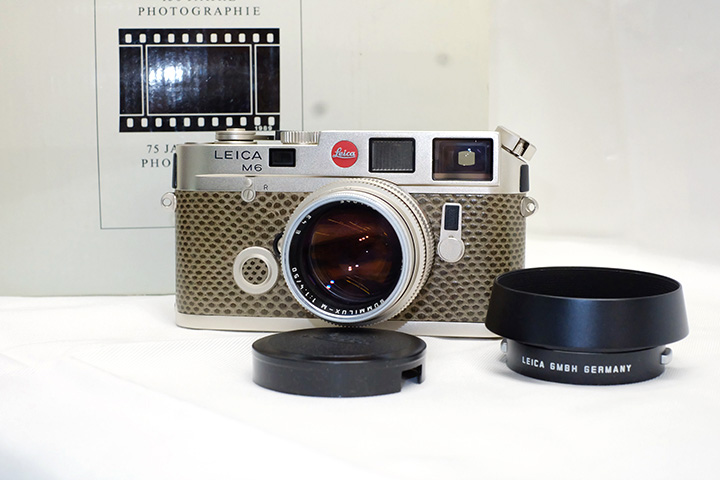 Leica M6 プラチナ・ズミルックス 50mm/f1.4プラチナセット W/B