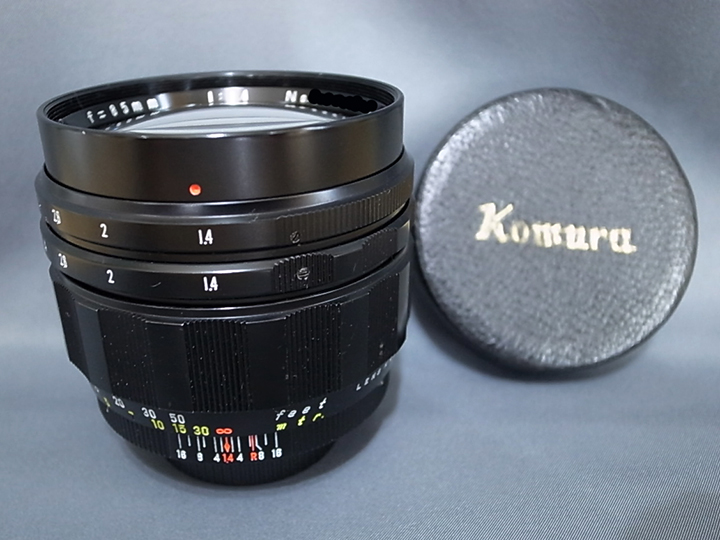 Komura 85mm/f1.4 M42マウント