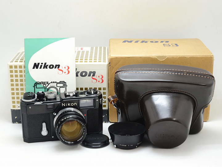 Nikon S3 ブラック 50mm/f1.4付