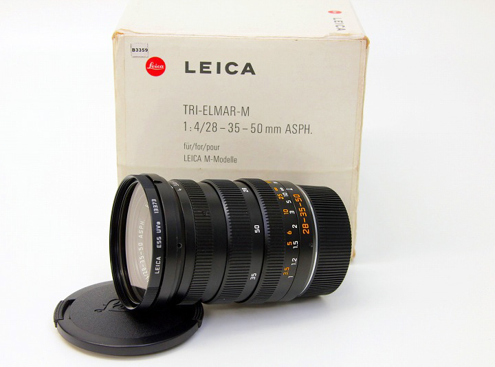 Leica トリエルマー M 28・35・50mm/f4 ASPH E55