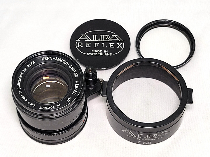 ALPA KERN-MACRO-SWITER 50mm/f1.8 (Black)