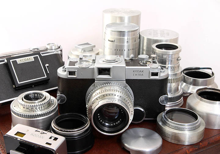 KODAK EKTRA 35mm(F付)、50mm,、90mm、135mm