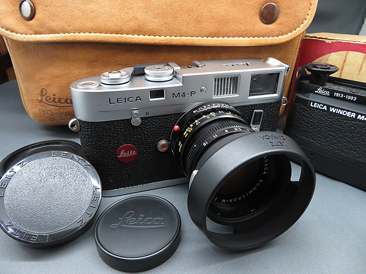 Leica M4-P 70周年記念 ズミクロン50mm/f2.0 BAG付