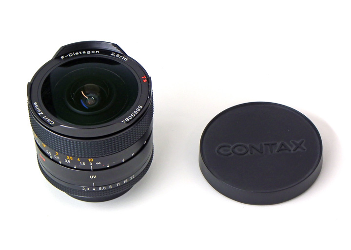 CONTAX　Fディスタゴン16mm/f2.8 T* AE(G)