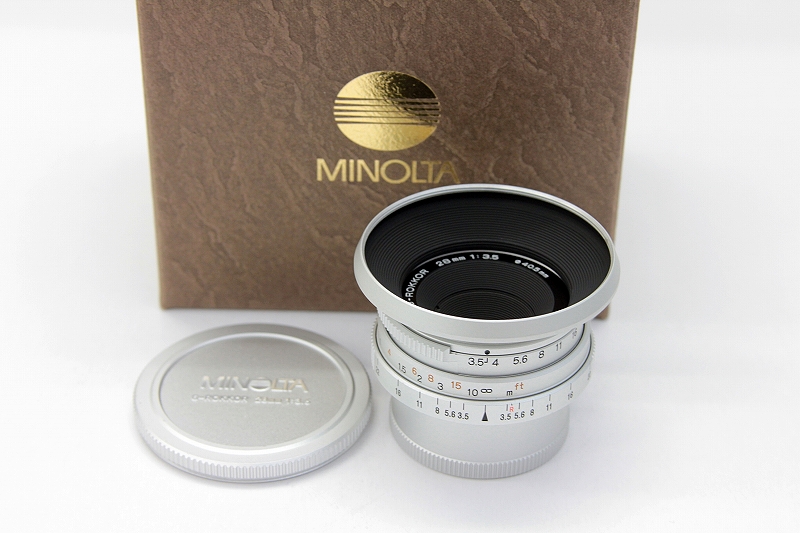 MINOLTA Gロッコール　28mm/f3.5