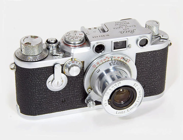 Leica III Fセル付 赤エルマー50mm/f3.5