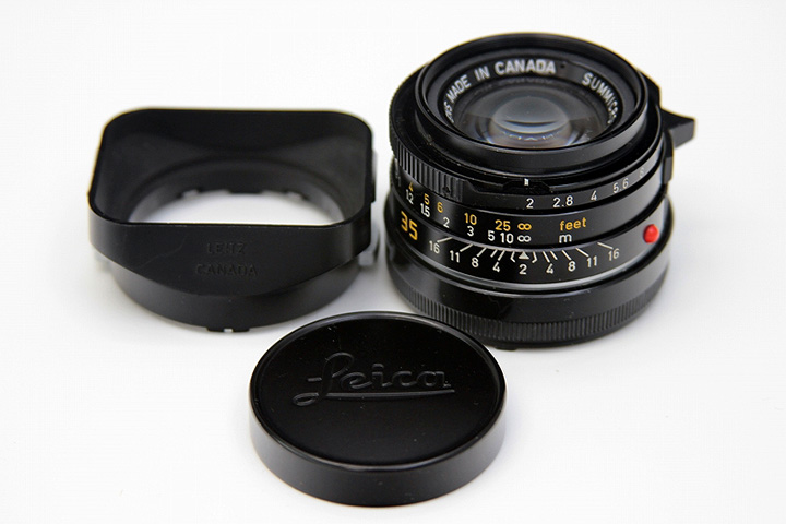 Leica ズミクロン M 35mm/f2 7枚玉 カナダ製